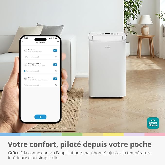 COMFEE Climatizador Portátil 4 en 1 de 12000 BTU