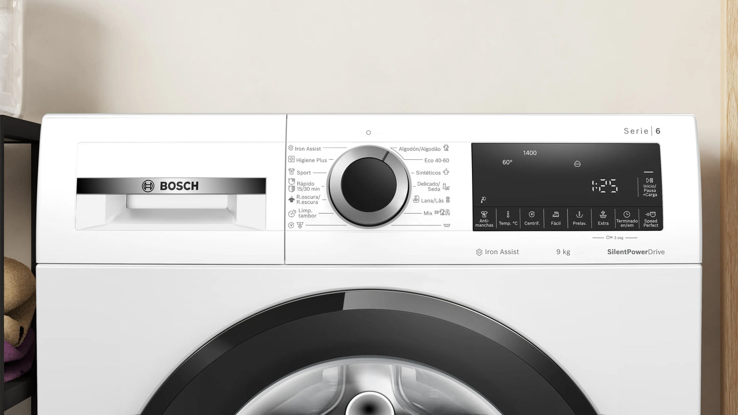 Lavadora Bosch 9 kg Serie A