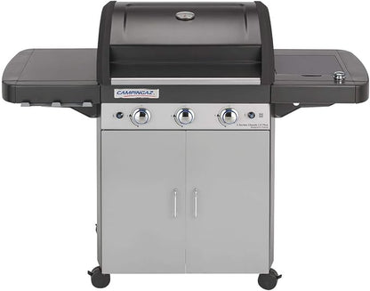 Campingaz 3 Series Classic LS Plus – Barbacoa de Gas 3 Quemadores de Acero Inoxidable con Quemador Lateral