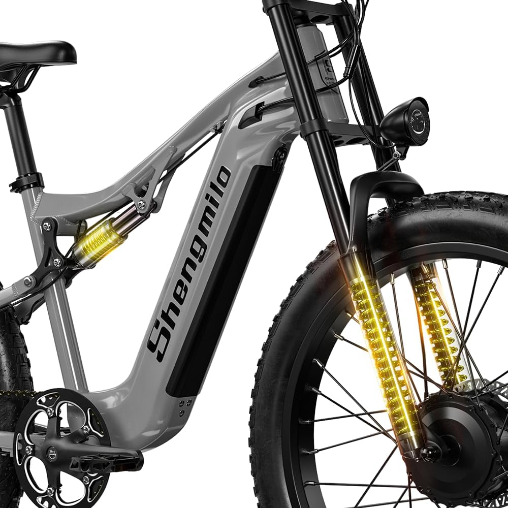 Shengmilo S600 – Bicicleta Eléctrica de Doble Motor 48V 17.5Ah