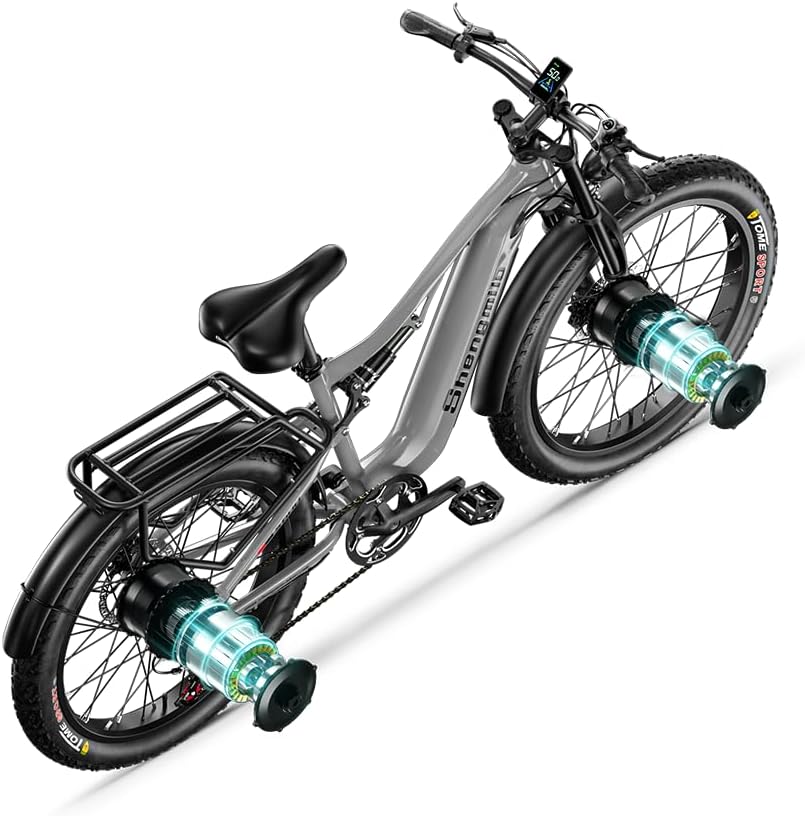 Shengmilo S600 – Bicicleta Eléctrica de Doble Motor 48V 17.5Ah