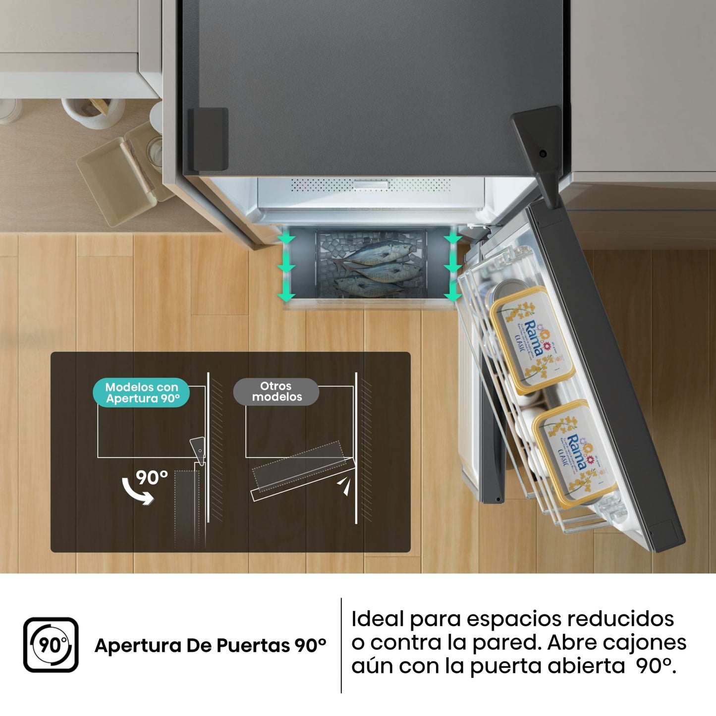 Hisense – Frigorífico Combi No Frost de 304 Litros