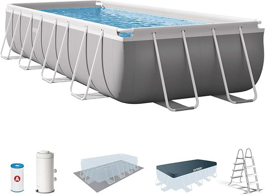 Piscina Tubular Rectangular Intex Prism Frame 4,88 x 2,44 x 1,07 m