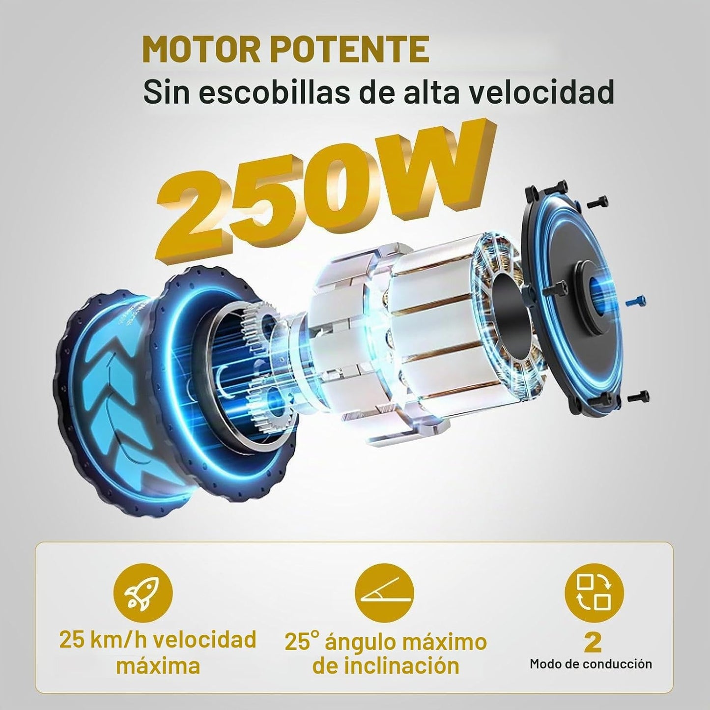 HITWAY BK16 – Bicicleta Eléctrica Urbana 26" 250W