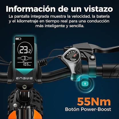 Bicicleta Eléctrica Plegable ENGWE EP-2 BOOST