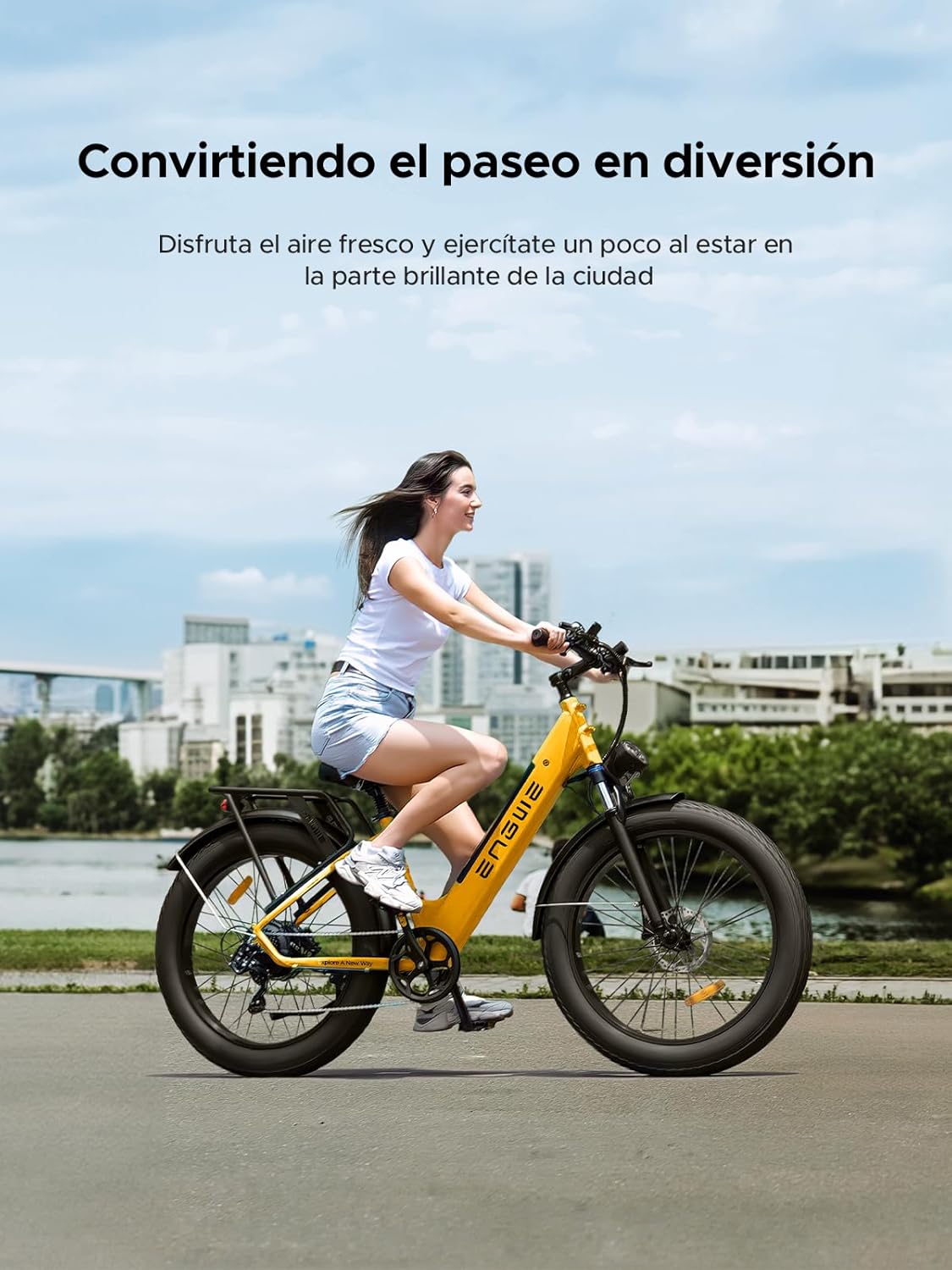 ENGWE E26 – Bicicleta Eléctrica Todoterreno 26" Fat Tire