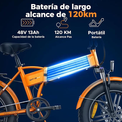 Bicicleta Eléctrica Plegable ENGWE EP-2 BOOST