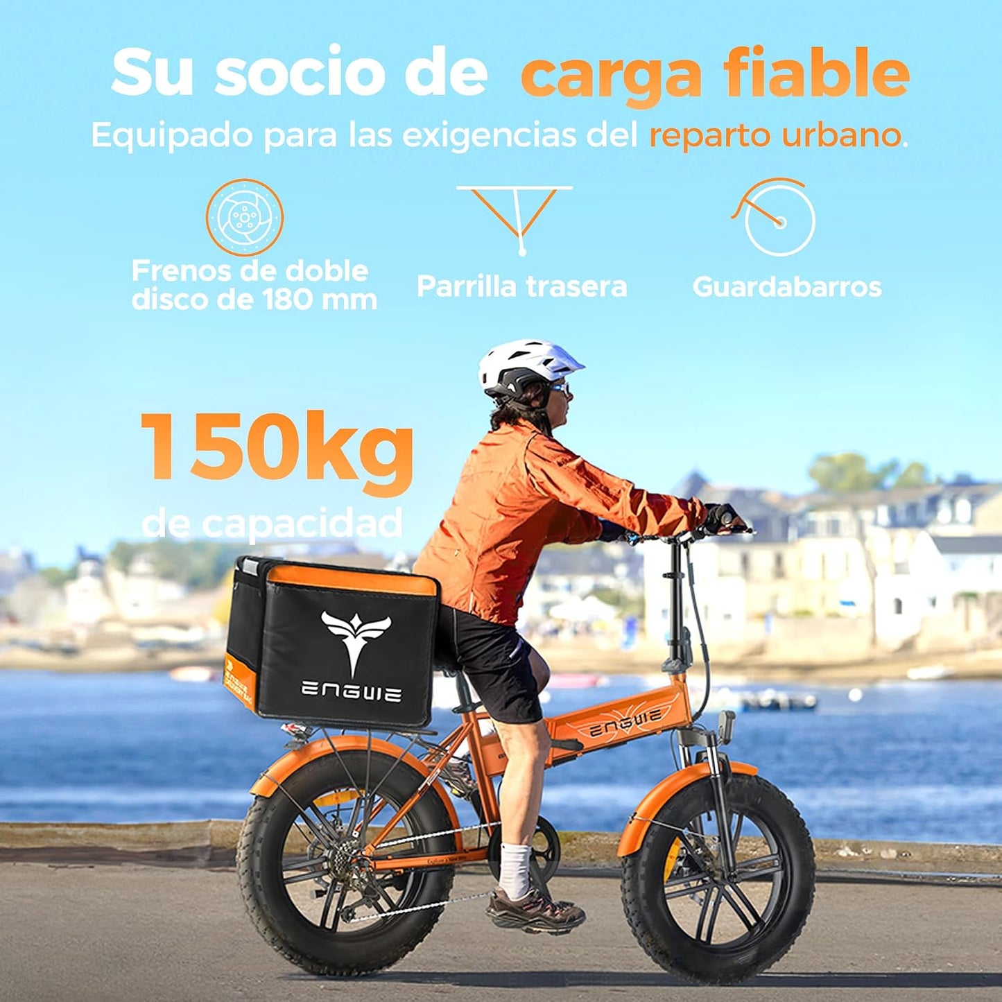 Bicicleta Eléctrica Plegable ENGWE EP-2 BOOST