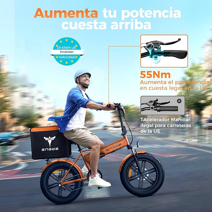 Bicicleta Eléctrica Plegable ENGWE EP-2 BOOST