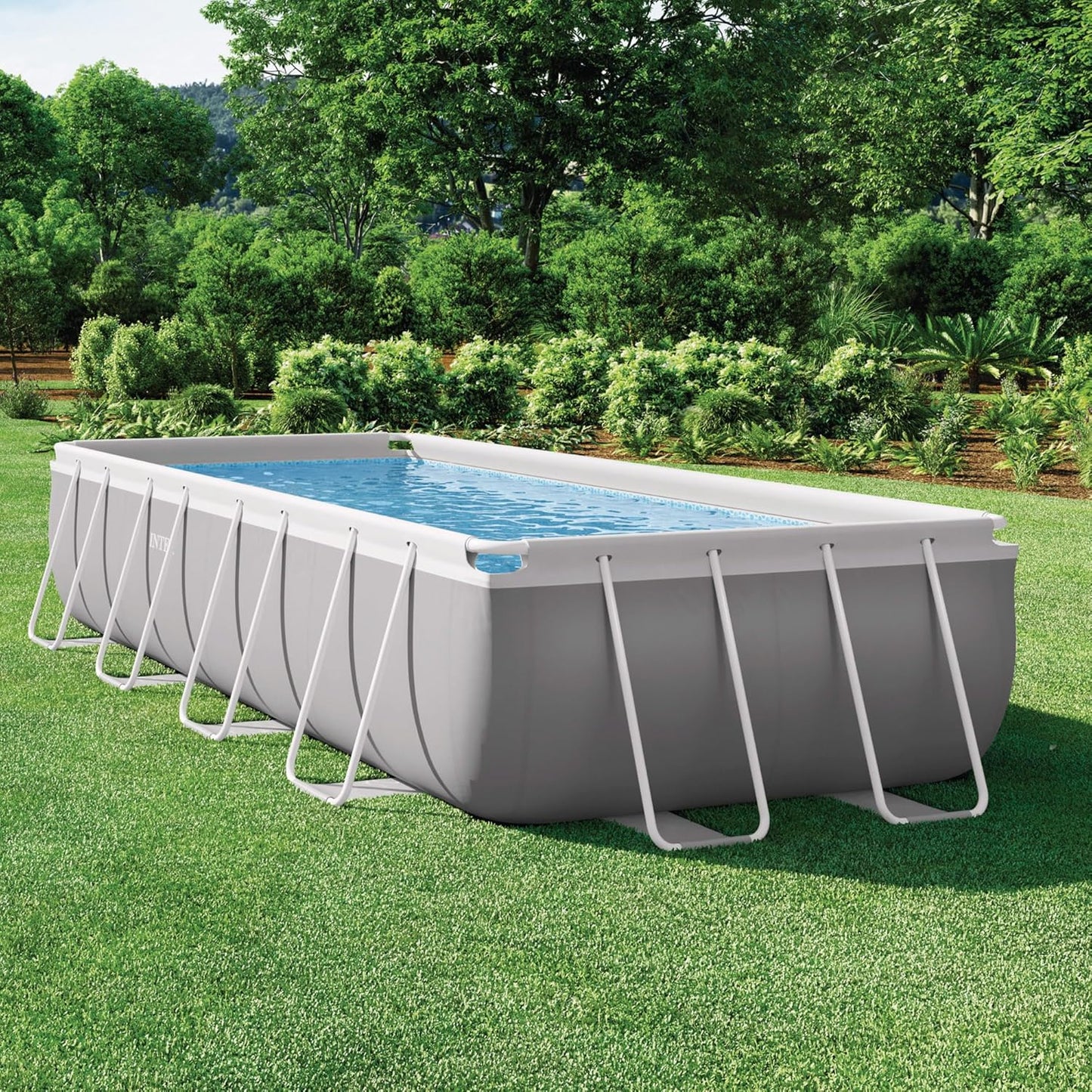 Piscina Tubular Rectangular Intex Prism Frame 4,88 x 2,44 x 1,07 m