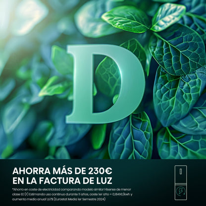 Hisense – Frigorífico Combi No Frost de 304 Litros