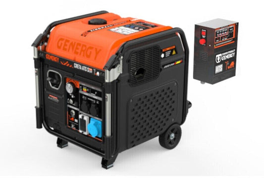 Generador Inverter GENERGY Creta Silent 7500W ATS 230V con Arranque Eléctrico