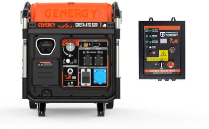Generador Inverter GENERGY Creta Silent 7500W ATS 230V con Arranque Eléctrico