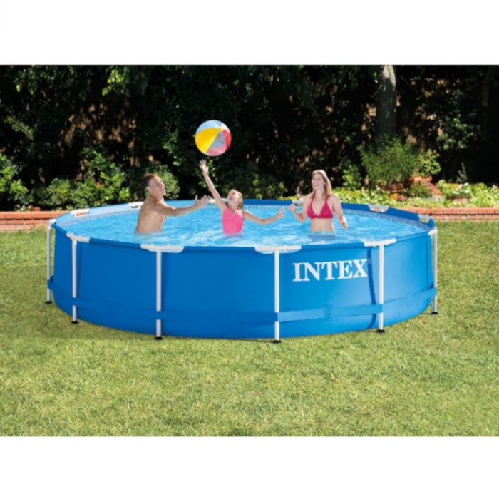 Piscina Elevada Intex Metal Frame 366 x 76 cm