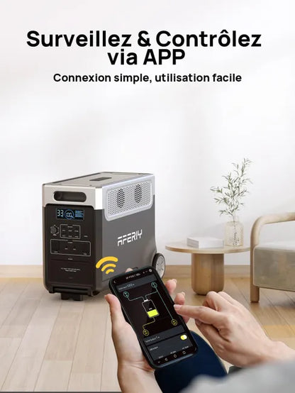 Estación de Energía Portátil AFERIY 3600 W