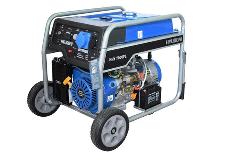 Generador Monofásico de Gasolina HYUNDAI HHY7000FK 5000 W