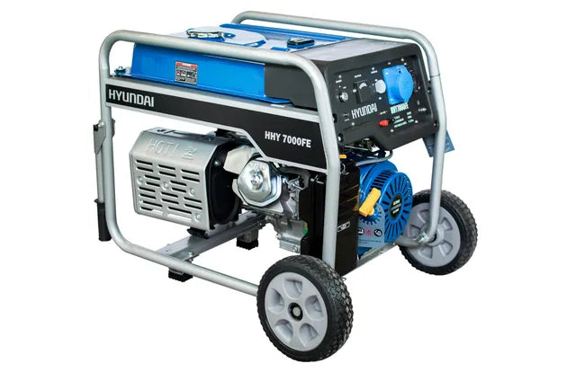 Generador Monofásico de Gasolina HYUNDAI HHY7000FK 5000 W