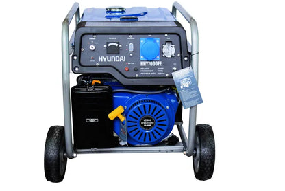Generador Monofásico de Gasolina HYUNDAI HHY7000FK 5000 W